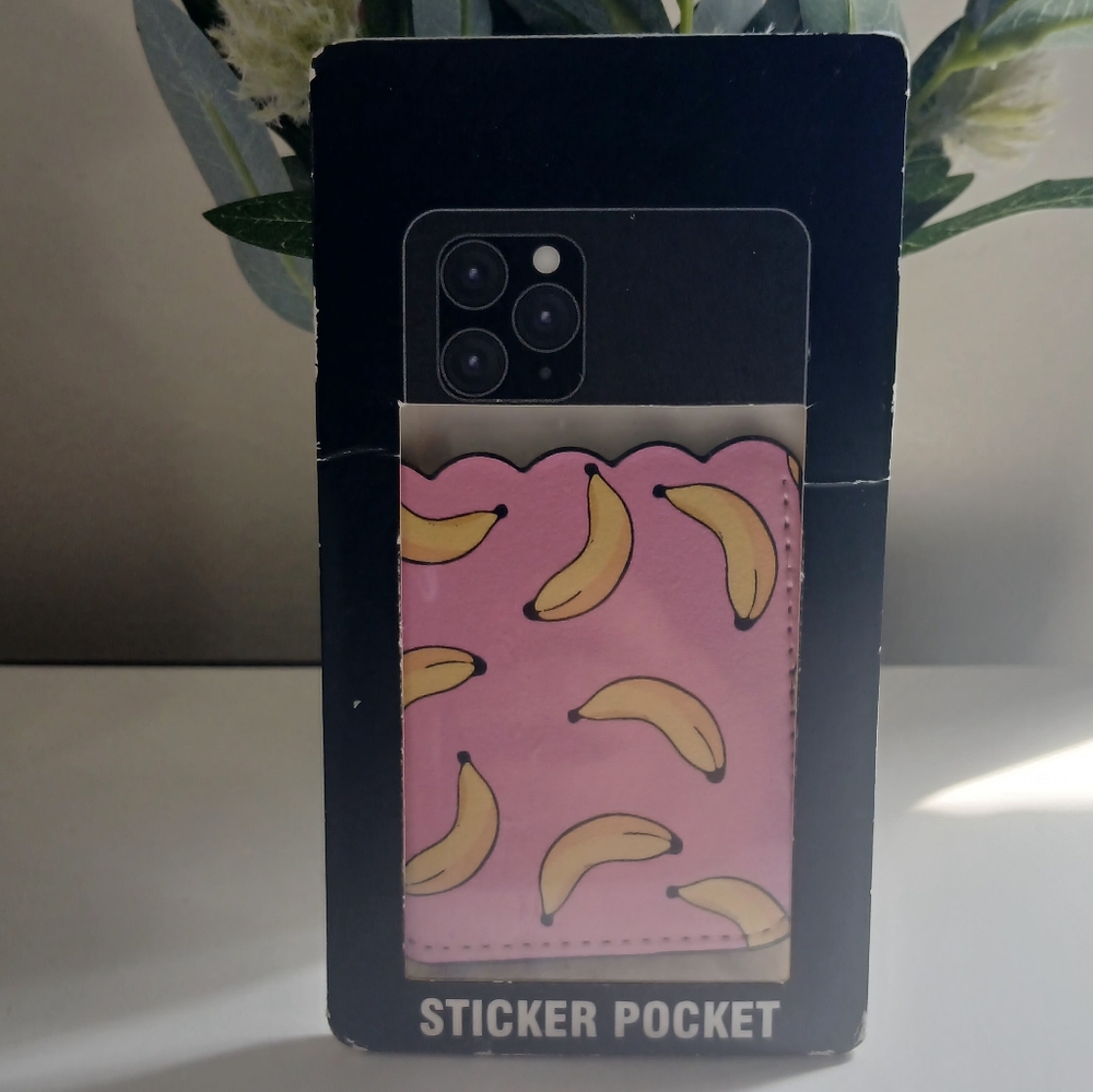 SOLD :) Banana Sticker Pocket - Picture 3 of 6